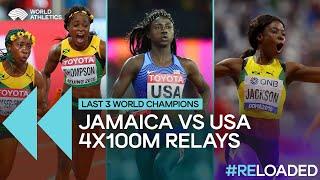 4x100M Women's Last Three