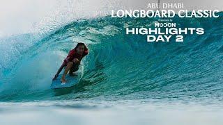 Highlights from Day 2 of the Abu Dhabi Longboard Classic presented by Modon