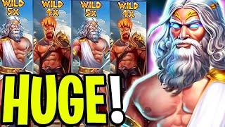 ZEUS VS HADES SLOT ️ SUPER BIG WINS OMG  WHAT A EPIC BONUS‼️