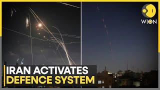 Israel-Iran War | Caught On Video: Iran Intercepts Israeli Incoming Missiles | World News | WION