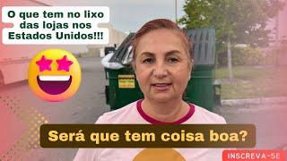 INCRÍVEL!!! ACHEI DOIS SACOS LOTADOS NO LIXO DAS LOJAS DOS EUA!!! | DUMPSTER DIVING