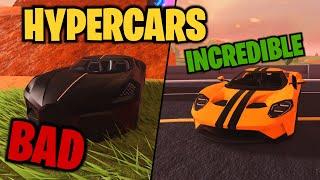 Ranking EVERY HYPERCAR in Jailbreak (Roblox)