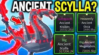 Can I Catch EVERY SECRET ANCIENT FISH Under 1 Hour in Roblox Fisch.. (Ancient Scylla)