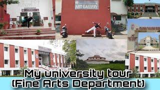 My University Tour/ Veer Narmad South Gujarat University/ VNSGU/ University Campus tour