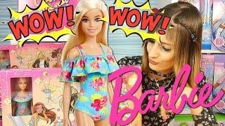 BARBIE KALENDARZ ADWENTOWY UBIERAM BARBIE W WAKACYJNE STROJE  CRAZYMONIA