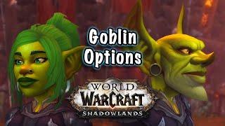 Shadowlands Goblin Customization Options