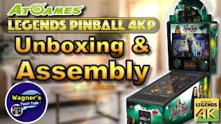 AtGames Legends Pinball 4K: Unboxing & Assembly (Setup Part 1)