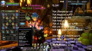 Dragon Nest SEA Level70 Crezeance's Gears and Skill build