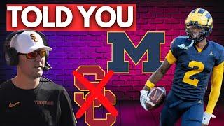 Michigan just DID SOMETHING Nobody Thought They Could... | USC | B1G