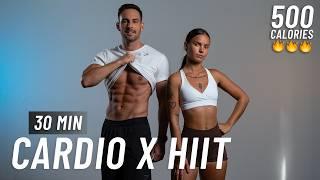 30 MIN CARDIO HIIT WORKOUT - ALL STANDING - Full Body, No Equipment, No Repeats