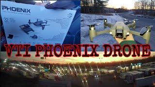 #Unboxing  Vivitar VTI Phoenix Foldable Camera Drone and let's  try it  / #vtidrone #camera