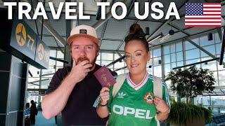 Traveling to the USA for the First Time (Dublin to Orlando) 