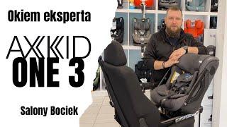 Axkid One 3 - największy fotelik RWF na ISOFIX okiem eksperta - Bociek.eu