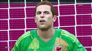 eFootball pes21 Gameplay |Turkey vs Wales Football Match | National League 2024-25 |