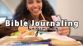 Bible Journaling for BEGINNERS  BUDGET FRIENDLY Bible Journaling Supplies & Haul  Bible Study VLOG