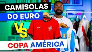  As camisolas do EURO 2024 ️ COPA AMÉRICA 2024 