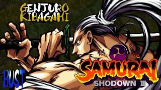 Samurai Shodown III - Genjuro Kibagami [Bust/Medium Grade] (Neo Geo MVS) サムライスピリッツ 斬紅郎無双剣牙神 幻十郎