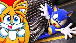 SONIC vs SHREDDER!!!