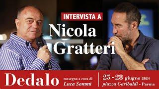 Luca Sommi dialoga con Nicola Gratteri.