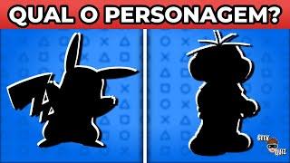 ADIVINHE O PERSONAGEM PELA SOMBRA | Geek Quiz