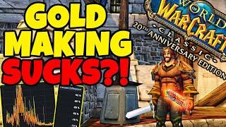 WTF is Happening?! The Economical DISASTER of Fresh Classic WoW Servers - Classic WoW Goldmaking