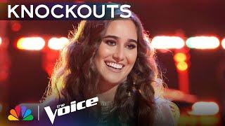 Katie O Brings the Fire with Reba McEntire's "Turn On the Radio" | The Voice Knockouts | NBC