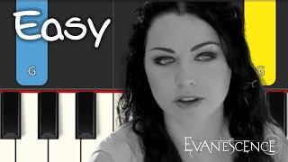 Evanescence - My Immortal - EASY PIANO TUTORIAL