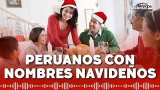 Reniec publica lista de peruanos con nombres inspirados en la Navidad