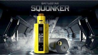 Original Smoant 200W TC Battlestar Squonker kit 7ML Dual 18650 from Wejoytech