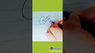 #neha Comment Your Name and join us for more signature Art.  #signwithus #short