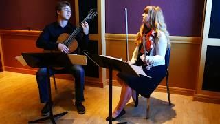 Pachelbel: Canon in D, violin and guitar