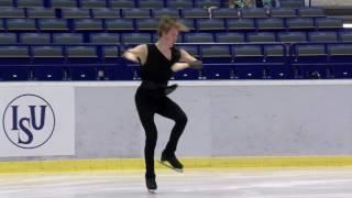 2016 ISU Junior Grand Prix - Ostrava - Men Short Program Glebs BASINS LAT