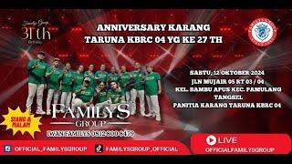 LiveStream FamilysGroup Edisi Jl Mujair Bampu Apus Pamulang Tangsel Sabtu 12 Oktober 2024(MALAM)