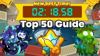 Btd6 Race #315 “Attack From The Yatch” In 2:18.58 Top 50 Guide!!!