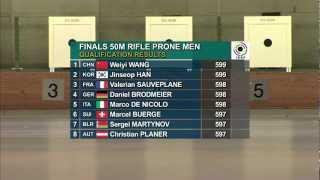 Finals 50m Rifle Prone Men - ISSF Rifle&Pistol World Cup 2012, Munich (GER)