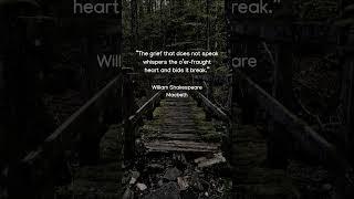 Let Your Heart Heal, Don’t Hide the Hurt #shakespeare #quotes #englishplaywright #motivation#English