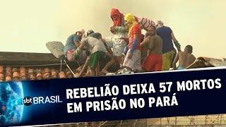 Rebelião deixa 57 mortos em presídio no Pará | SBT Brasil (29/07/19)