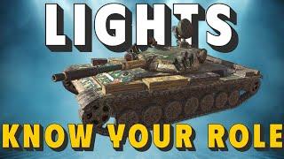 Masterclass - KNOW your ROLE - LIGHT TANKS - World of Tanks Blitz