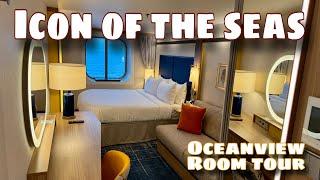 ICON OF THE SEAS Oceanview Stateroom 7520  | THE D&Q EXPERIENCE