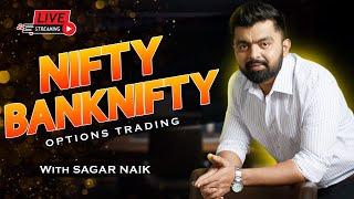 Live trading Banknifty  nifty Options  | Nifty Prediction Live  @SagarNaikWS