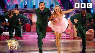 Sarah Hadland and Vito Coppola Charleston to Popular from Wicked  BBC Strictly 2024