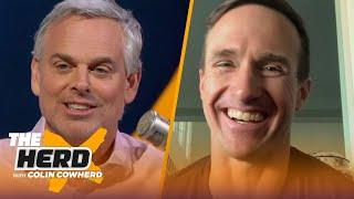 Drew Brees on QB-WR chemistry & what great QBs like Mahomes work on post-success | NFL | THE HERD