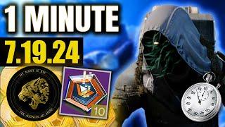 Xur Has Adept Nightfall Ciphers?!?  (Ft. BYF!)