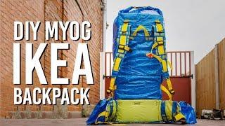 £30 DIY IKEA Ultralight Backpack - My First MYOG Backpack