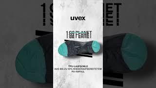 Our most sustainable safety shoe: uvex 1 G2 planet