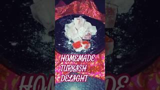 Turkish delight 1 of my fave#recipe#easy #sweet#food#turkish#homemade#shorts #diy#fyp