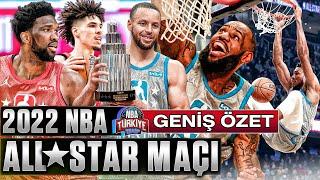 2022 NBA ALL-STAR MAÇI | GENİŞ ÖZET |  Stephen Curry'den 50 SAYI