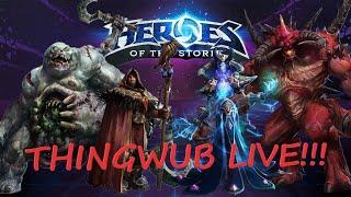 ThingWub Plays HotS Live! Viewers Get To Group! 9/7/24