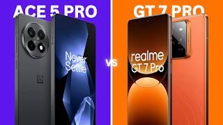 OnePlus Ace 5 Pro vs Realme GT 7 Pro