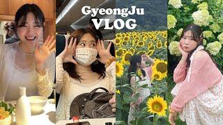 가위바위보 2박 3일 경주 여행 브이로그 ㅣ 경주브이로그, 경주핫플, 황리단길, 경주 해바라기, 경주사진스팟, 우정여행, 경주 바실라